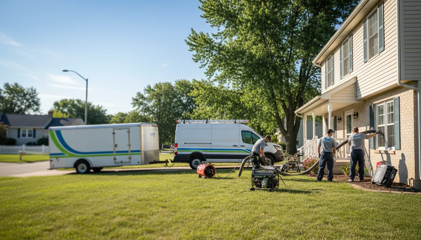 Flooded Basement Restoration And Cleanup With Repair in Sheffield, IA near me